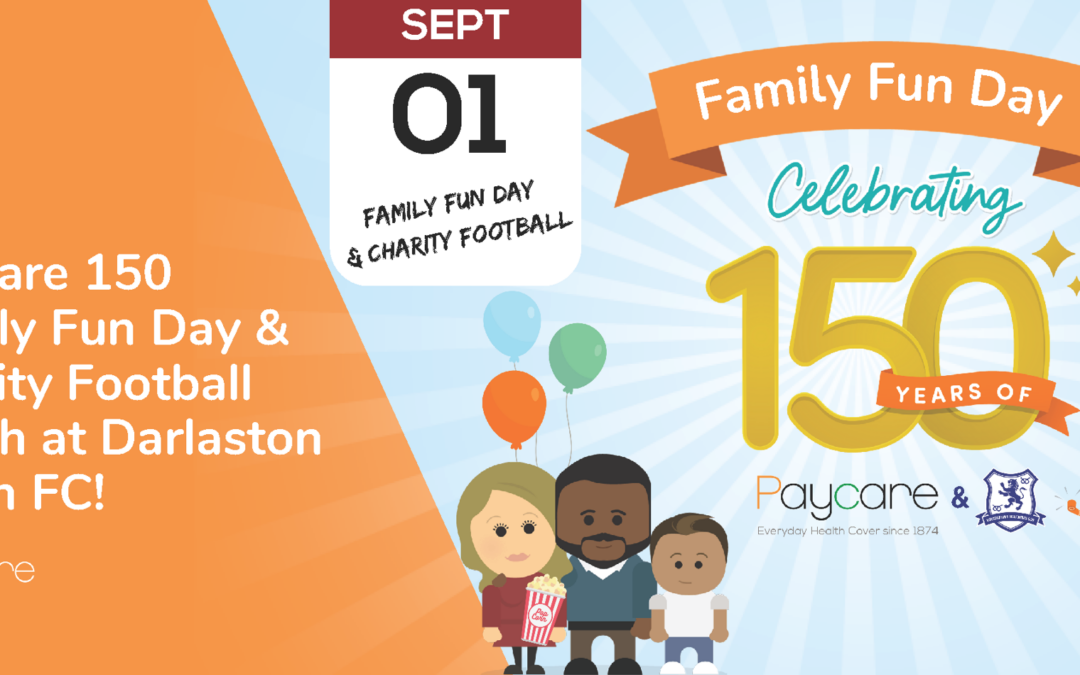 Paycare’s 150 Family Fun Day at Darlaston Town FC!